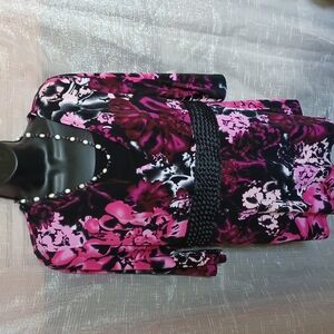 Christopher and Banks stretch floral tunic